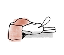 Loosely cat sticker sticker #12869393