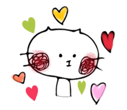 Loosely cat sticker sticker #12869399