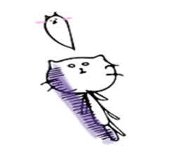 Loosely cat sticker sticker #12869400
