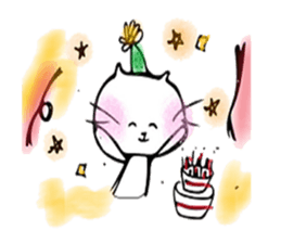 Loosely cat sticker sticker #12869402