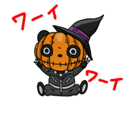 HalloweenPandead sticker #12869748