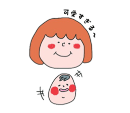 Daily life of a mama sticker #12869823