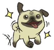 Puggy Pug Maruu sticker #12870010