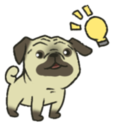 Puggy Pug Maruu sticker #12870025