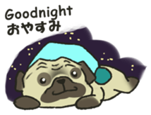 Puggy Pug Maruu sticker #12870036