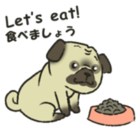 Puggy Pug Maruu sticker #12870041