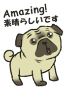 Puggy Pug Maruu sticker #12870042