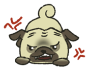 Puggy Pug Maruu sticker #12870043