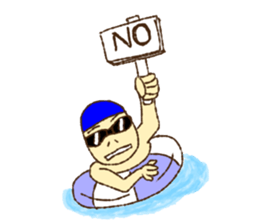 Swimming Rangers [TH] sticker #12870677