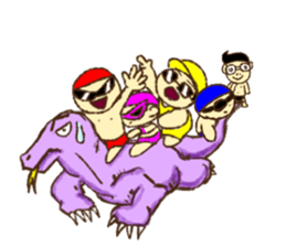 Swimming Rangers [TH] sticker #12870684