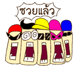 Swimming Rangers [TH] sticker #12870689