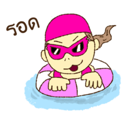 Swimming Rangers [TH] sticker #12870704