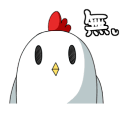 Chicken "Washi" sticker #12870795
