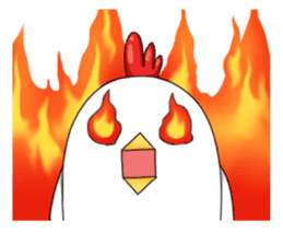 Chicken "Washi" sticker #12870807