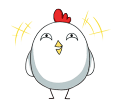 Chicken "Washi" sticker #12870818