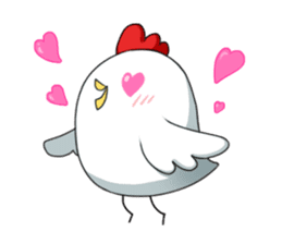 Chicken "Washi" sticker #12870820