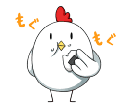 Chicken "Washi" sticker #12870823