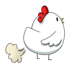 Chicken "Washi" sticker #12870829