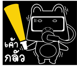 SCUBA BEAR THAI sticker #12871050
