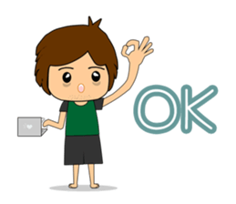 Programmer Boy sticker #12871377