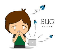 Programmer Boy sticker #12871381