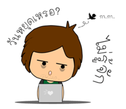 Programmer Boy sticker #12871387