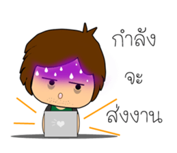 Programmer Boy sticker #12871409