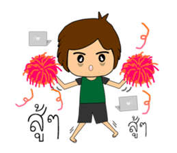 Programmer Boy sticker #12871411