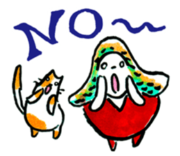 inuco 21 plus cat sticker #12872045