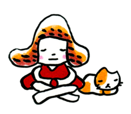 inuco 21 plus cat sticker #12872054