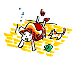 inuco 21 plus cat sticker #12872075