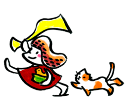 inuco 21 plus cat sticker #12872076