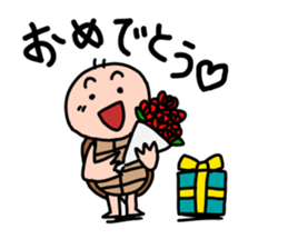 JAYRO -LITTLE TURTLE- sticker #12872153