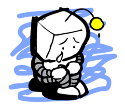 Robot workman sticker #12872570