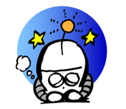 Robot workman sticker #12872579