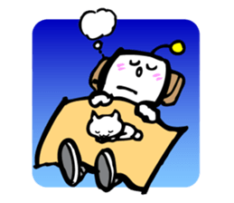 Robot workman sticker #12872580