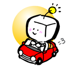 Robot workman sticker #12872583