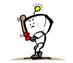 Robot workman sticker #12872586