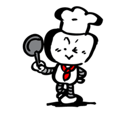 Robot workman sticker #12872588