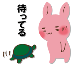 The black rabbit 3 sticker #12873828