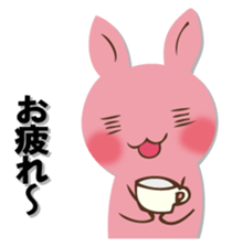 The black rabbit 3 sticker #12873839