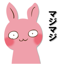 The black rabbit 3 sticker #12873846