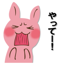 The black rabbit 3 sticker #12873858