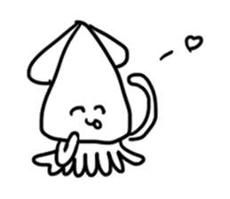 WAKU-WAKU IKA-kun Stickers sticker #12874343