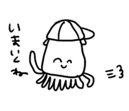 WAKU-WAKU IKA-kun Stickers sticker #12874347