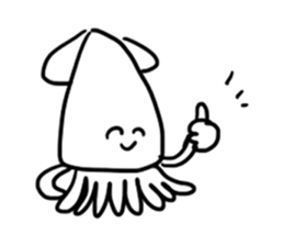 WAKU-WAKU IKA-kun Stickers sticker #12874355