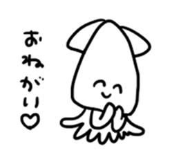 WAKU-WAKU IKA-kun Stickers sticker #12874356