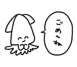 WAKU-WAKU IKA-kun Stickers sticker #12874358