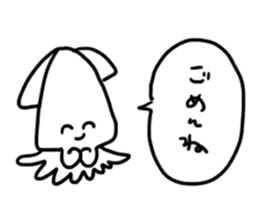 WAKU-WAKU IKA-kun Stickers sticker #12874358