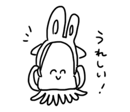 WAKU-WAKU IKA-kun Stickers sticker #12874366